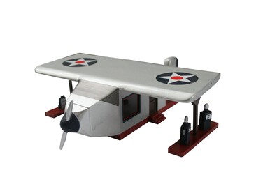 Bachmann Industries Roadside USA Building HO Scale Airplane Gas Station