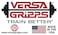 Versa Gripps Pro Made in The USA Wrist Straps for Weightlifting Alternative The Best Training Accessory Neon OrangeBlack RL