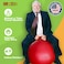 WALIKI Hopper Ball  Hippity Hop  Jumping Hopping Therapy Ball  Relay Races  Red Adults 16101  2975CM