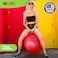 WALIKI Hopper Ball  Hippity Hop  Jumping Hopping Therapy Ball  Relay Races  Red Adults 16101  2975CM