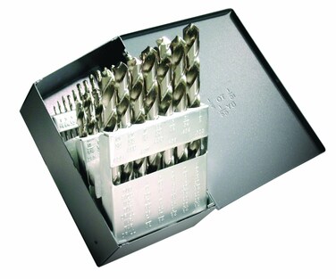 Champion Cutting Tool 129CO 705C Cobalt General Purpose Gold Oxide Drill Set 29Piece