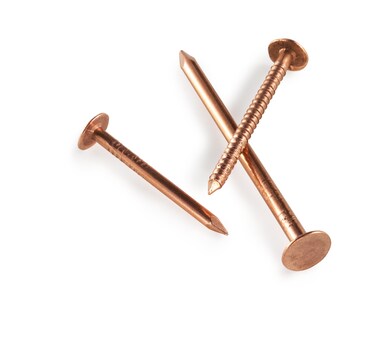 Simpson Strong Tie C410ARN1 4d Annular Ring Shank Copper Bulk Roof Nails 112Inch 10 Gauge 1Pound Stainless Steel