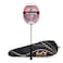 LiNing Challenger Boost Carbon Graphite Strung Badminton Racquet 84 Grams 30 Lbs String Tension and Free Full Cover BlackWhite