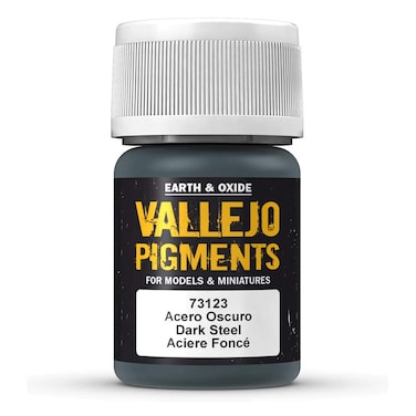 Vallejo Earth and Oxide Pigments Dark Steel