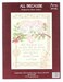 M  R Technologies Wedding Record Counted Cross Stitch Beige