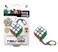 Rubiks Key Ring Action Game