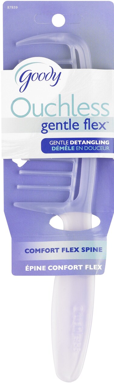 Goody Ouchless Detangler Hair Comb Pack of 3