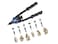 Astro Pneumatic Tool 1442 13 Hand Rivet Nut Setter Kit  Metric  SAE W 60pc Rivnuts