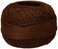Handy Hands Lizbeth Premium Cotton Thread Size 40 Mocha Brown Dark