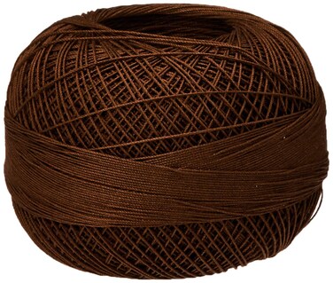 Handy Hands Lizbeth Premium Cotton Thread Size 40 Mocha Brown Dark