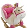 Rockin Rider Giggles Baby Rocker Ride On Pink Large