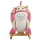 Rockin Rider Giggles Baby Rocker Ride On Pink Large