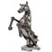 NOVICA Large Metallic Auto Part Horse Recycled Metal Sculpture 1975 Tall MotoHorse