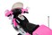 Kid Motorz 12V Patrol H Police Ride On Pink