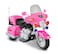 Kid Motorz 12V Patrol H Police Ride On Pink