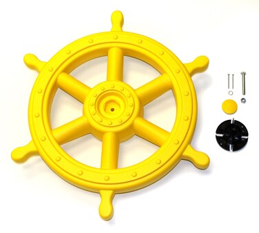 Eastern Jungle Gym Jumbo Captains Ship Wheel Pirate Wheel Deluxe Swing Set Accessory for Wooden Playset
