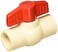 Eastman 34 Inch CPVC Slip Ball Valve White 48637
