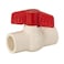 Eastman 34 Inch CPVC Slip Ball Valve White 48637