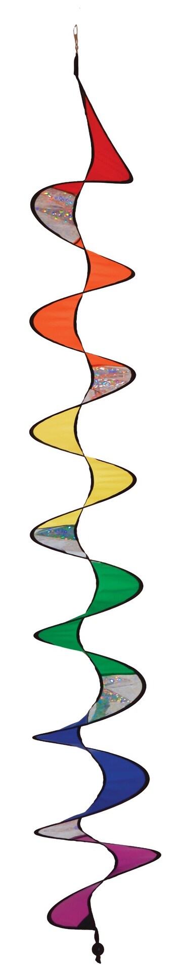 In the Breeze Rainbow Sparkle Curlie 60Inch10 W x 60 H x 10 D