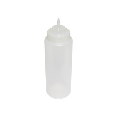 Thunder Group Squeeze Bottle 32Ounce Clear