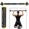Boldfit Pull Up Bars For Home Workout Chin Up Bar Gym Accessories for Men Door Way Adjustable Hanging Rod Without Screw Antiskid Grip Strength Training Exercise Bar Pullup Bar Yellow Black