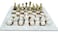 15 Inches White  Green Onyx Top Home Decor Ideas Classic Board Games Chess Set  Handmade Marble Decor Chess Board Game Set  Non Othello Game  Non Backgammon Board Game  Non Wooden