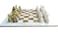 15 Inches White  Green Onyx Top Home Decor Ideas Classic Board Games Chess Set  Handmade Marble Decor Chess Board Game Set  Non Othello Game  Non Backgammon Board Game  Non Wooden