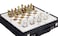 15 Inches White  Green Onyx Top Home Decor Ideas Classic Board Games Chess Set  Handmade Marble Decor Chess Board Game Set  Non Othello Game  Non Backgammon Board Game  Non Wooden