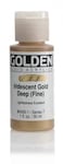 Golden Fluid Acrylic Paint 1 OunceIridescent Gold Deep