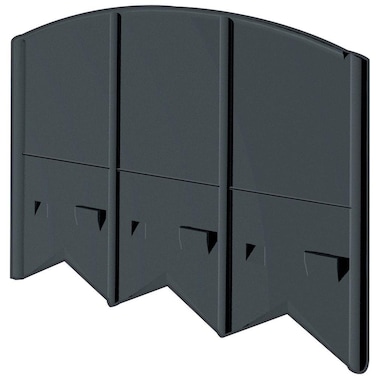 60 Choppers HeavyDuty Hammerin Edging  Corner and T Connectors Included  Black
