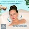 Bath Haven Bath Pillow for Bathtub  Full Body Mat  Cushion Headrest for Women and Men Luxury Pillows for Neck and Back in Shower Tub or Jacuzzi  Powerful Suction Cups  Spa Accessories Deluxe
