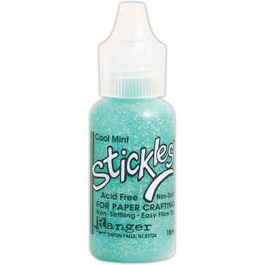 Ranger Stickles Glitter Glue 05 oz Cool Mint