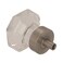 Amerock  Cabinet Knob  ClearSatin Nickel  1516 inch 33 mm Diameter  Traditional Classics  1 Pack  Drawer Knob  Cabinet Hardware