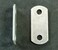 Flat 0 Depth  Offset Mounting Canvas Z Clips for Picture Framing  6 X 38 PanHead Screws Included  P
