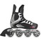 Bladerunner by Rollerblade Dynamo Jr Size Adjustable Hockey Inline Skate Black and Red Inline Skates  Size 4  7