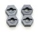 ST Racing Concepts ST1654GM Aluminum Hex Adapters for Slash 4x4 Gunmetal
