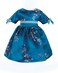 CARPATINA Blue Blossoms Dress fits 18 American Girl Dolls