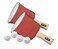 Red Cup Living Table Tennis  2 Player Set