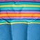 Texas Recreation Fab Foam Pool Float Blue Stripe