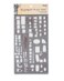 Pickett Plumbing Plan View Template Three Scales 116 18 and 14 Inch 1163I