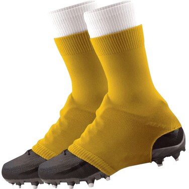 TCK Football Spat Cleat Covers Gold XLarge