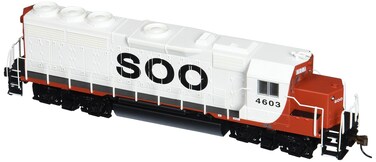 Bachmann Industries EMD GP40 DCC Soo Line 4603 Sound Value Equipped Locomotive HO Scale