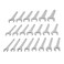 Grip 21 pc Jumbo Service Wrench Set SAE  Sizes Range from 34 to 2  Chrome Plated Steel  Heavy Duty RollUp Storage Pouch