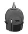 Everest Backpack with Front Mesh Pocket Dark Gray One Size