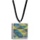 Dimensions Crafts 7274093 Square Triangle Pattern Finished Pendant Large