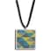 Dimensions Crafts 7274093 Square Triangle Pattern Finished Pendant Large