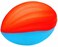 POOF Spiral Football 75 Inch Colors May Vary Kids Foam Football