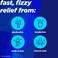 AlkaSeltzer Effervescent Tablets Original Flavor Fast MultiSymptom Relief from Headache and Body Ache Dissolvable Effervescent Fizzy Tablets 72 Ct