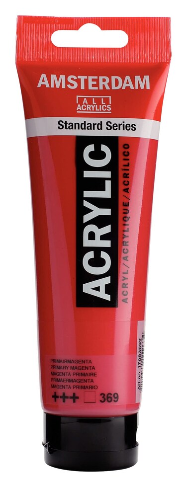 Amsterdam Standard Series Acrylic Tube 120ml Primary Magenta 369 17093692