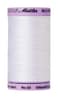 Mettler SilkFinish Solid Cotton Thread 547 yd500m White